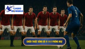 Chiến thuật bóng đá 4-1-4-1 phòng ngự