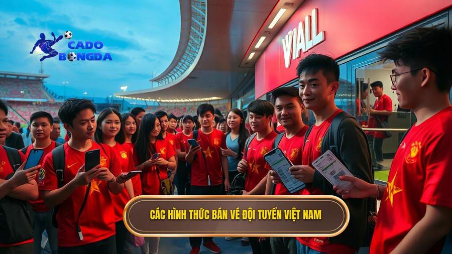 Các hình thức bán vé phổ biến của Đội tuyển Việt Nam hiện nay