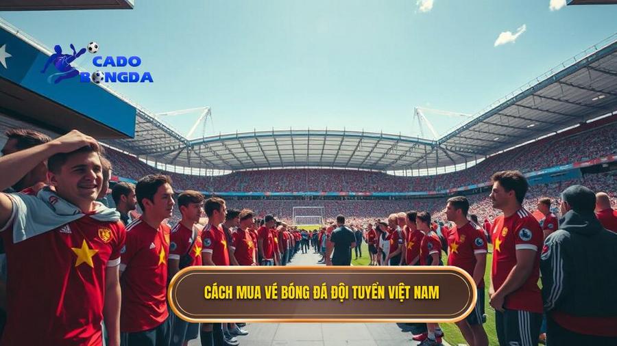 Quy trình chi tiết: Mua vé bóng đá đội tuyển Việt Nam ở đâu và như thế nào?