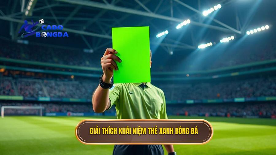 Khái niệm cơ bản: Thẻ xanh trong bóng đá là gì?