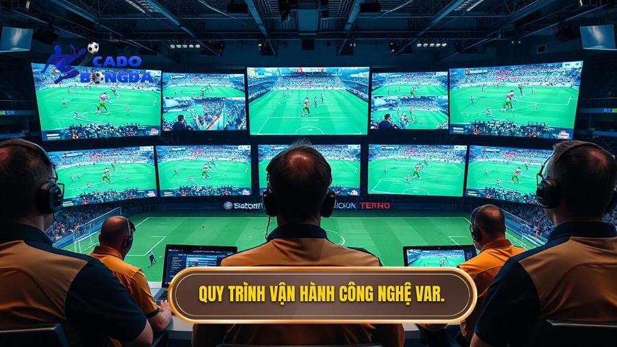 Quy trình vận hành: Công nghệ VAR trong bóng đá hoạt động thế nào?